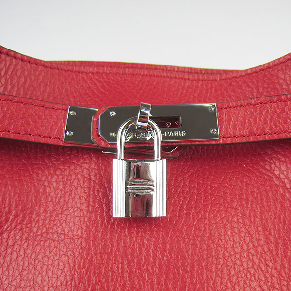 Replica Hermes Jypsiere 34 Togo Leather Messenger Bag Red H2804 - 1:1 Copy